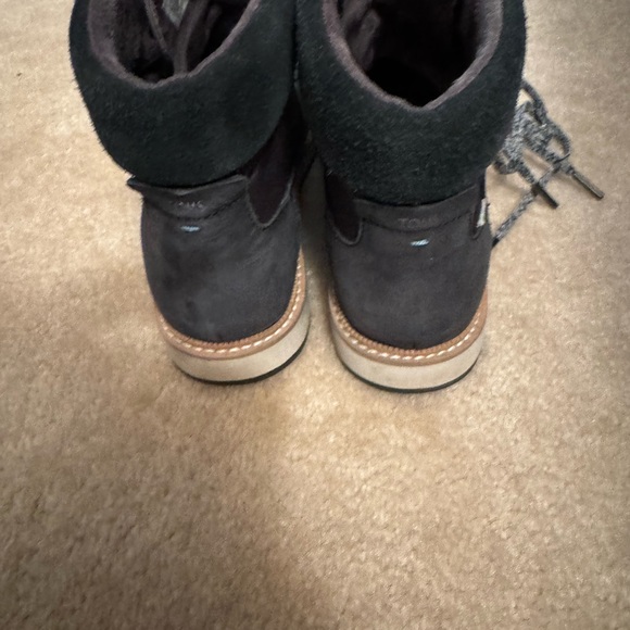 Tom’s Mesa Waterproof Black Leather/Techy Nylon Boots - Picture 2 of 6